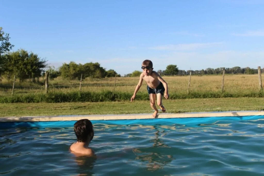 cabanas con pileta en capilla del senor el campito 1